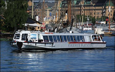 Delfin II vid Skeppsholmen, Stockholm 2008-08-20