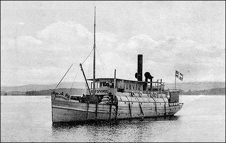 Glafsfjorden utanfr Arvika ca. 1915