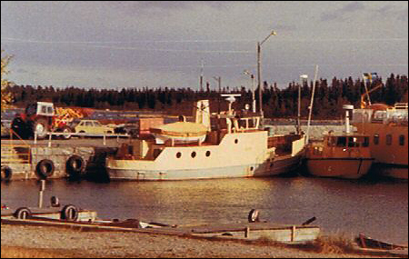 Frja 63/70 i Byviken, Holmn 1984