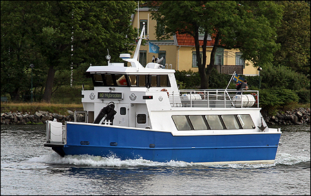 Httan utmed Djurgrden, Stockholm 2019-08-07