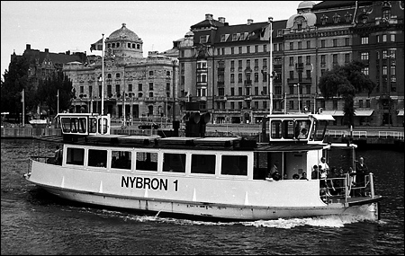 Nybron 1 i Nybroviken, Stockholm 1992-07-12