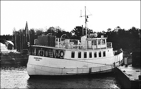 Sadelöga vid Gruvbryggan, Utö 1992-12-12