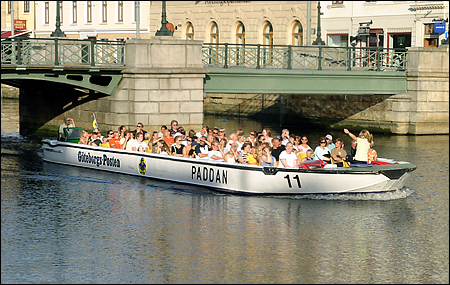 Paddan 11 vid Tyska bron, Gteborg 2006-07-05