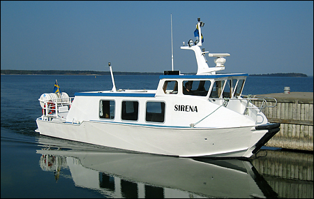 Sirena utanf�r Bergs brygga, M�ja 2004-07-23