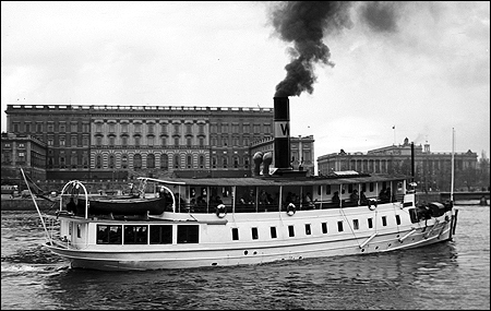 Prins Gustaf p Strmmen, Stockholm 1952-08-13