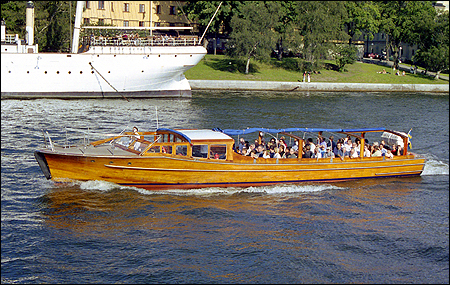 Stegeholm vid Skeppsbron, Stockholm 2000-08-04
