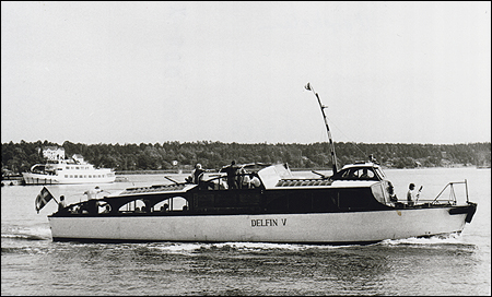 Delfin V i Vaxholm 1968-08-22