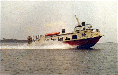 Scalar på Boghammar Marin AB, Lidingö 1976