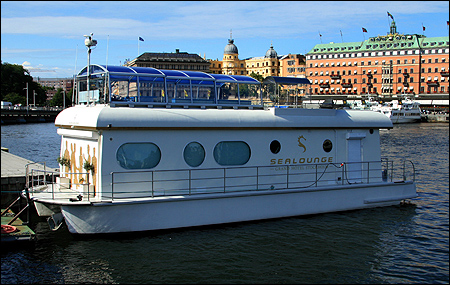 Sea Lounge vid Skeppsbron, Stockholm 2008-07-10