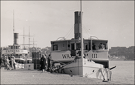 Waxholm III vid Strmkajen, Stockholm 1961