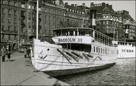 Waxholm III vid Strandvgen, Stockholm 1961-05-01