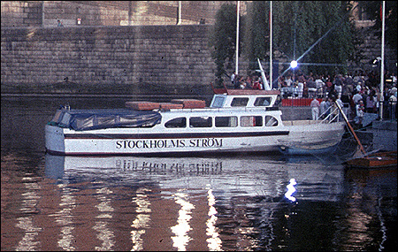 Stockholms Ström 4 vid Blasieholmskajen, Stockholm 1991-08-05