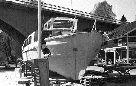 Delfin II på Riddarfjärden, Stockholm 1973-06-16