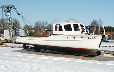 Sola IV p Lambergskajen, Karlstad 2005-03