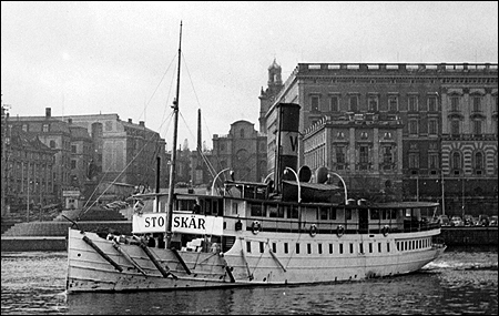 Storskr p Strmmen, Stockholm 1952-10