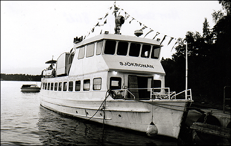 Sjökronan vid Norrsunds brygga, Blidö 1990-07-27