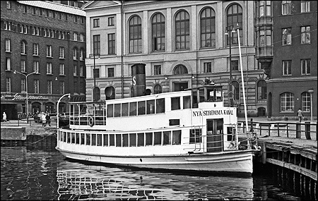Nya Strmma Kanal i Nybroviken, Stockholm 1968