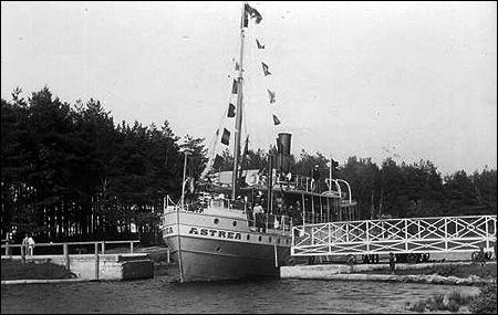 Astrea vid Rdesund, Karlsborg ca. 1900