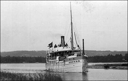 Astrea vid Rdesund, Karlsborg ca. 1900
