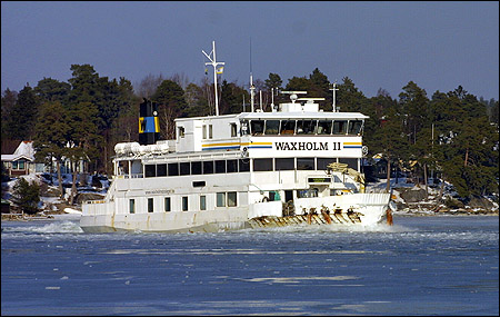 Waxholm II vid rsta Havsbad 2005-03-06