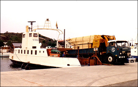 Vira vid Saltholmen, G�teborg 1981-06-03