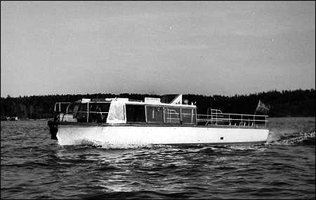 Delfin utanför Lidingö 1963-07-05