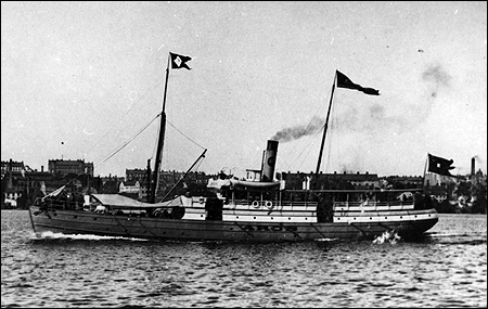 Aros p� Riddarfj�rden, Stockholm 1900