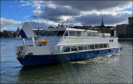 Askungen vid Str�mkajen, Stockholm 2021-04-07