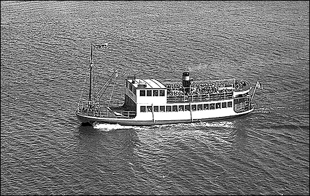 Bo Simson p� Riddarfj�rden, Stockholm 1936