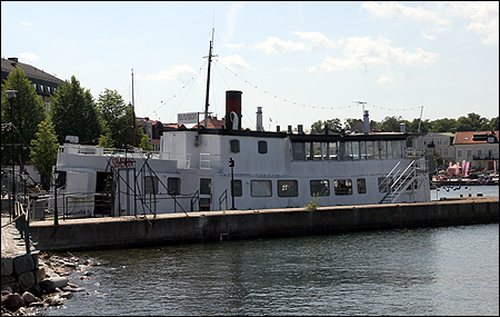 Simson som restaurang i V�stervik 2022-07-19