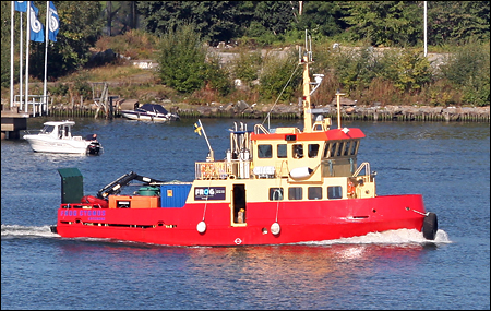 Frog Cygnus p� G�ta �lv, G�teborg 2009-09-19