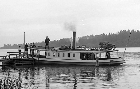 Hemfjrden vid Skogstorps brygga 1907