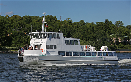 Nya Hjelmare Kanal vid Waldemarsudde, Stockholm 2017-07-06