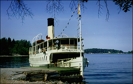 Blid�sund vid Lillsveds brygga, V�rmd� 1970-06-15