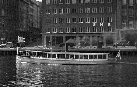 Bore i Nybroviken, Stockholm ca. 1930