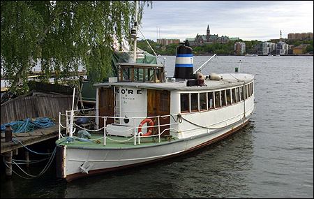 Bore vid Beckholmsbron, Stockholm 2005-05-28