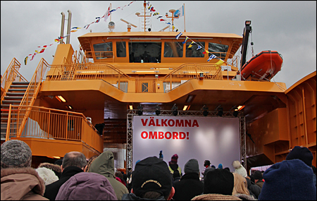 Allmänheten välkomnas ombord.