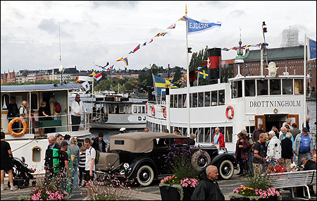Ejdern, Djurgrden 3 och Drottningholm vid Riddarholmen