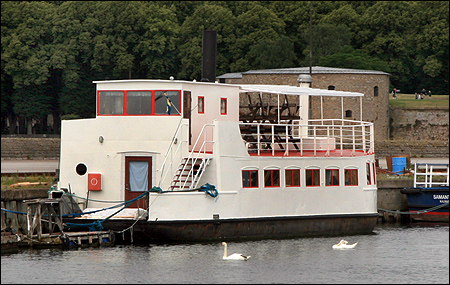 Sophia II i Nya hamnbass�ngen, Kalmar 2008-07-20