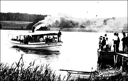 Brunnsviken vid Sätra äng, Danderyd 1899-07-09