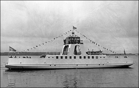 Bure i Kristinehamn vid leveransen 1957-10-10