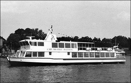 Carl Michael Bellman i Sandhamn 1988-06-24