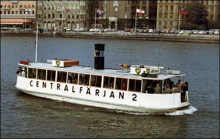 Centralf�rjan 2 p� Str�mmen, Stockholm 1971-01-28