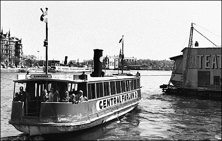 Centralf�rjan 2 i Nybroviken, Stockholm 1969-05-25
