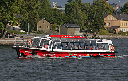 Joyride av Stockholm vid Skeppsholmen, Stockholm 2016-08-16