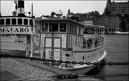 Birka af Rastaholm vid Klara Mälarstrand, Stockholm 1992-07-12