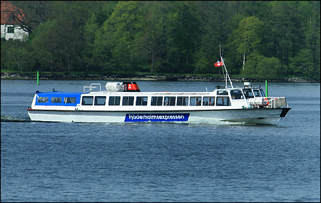 Delfin XII vid Fj�derholmarna 2008-05-06