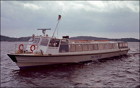 Delfin XII i Vaxholm 1982