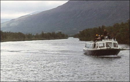 Deltaland vid Vistasvagge, Nikkaluokta 1977-08-04