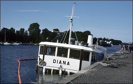 Diana sjunken i Trollhättan 1987-06-11